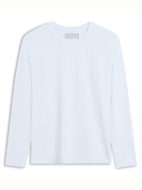ANETIK Breeze Tech White Long-Sleeve Vint Sun Protect UPF 30 $60 SMALL